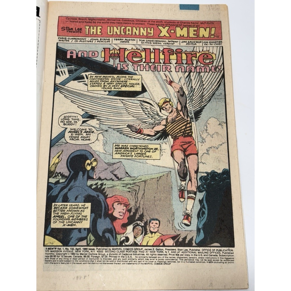 Uncanny X-Men #132, 1980, Marvel Comics, Hellfire Club, Classic Issue, Byrne - Picture 6 of 14